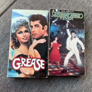 Iconic John Travolta VHS movies